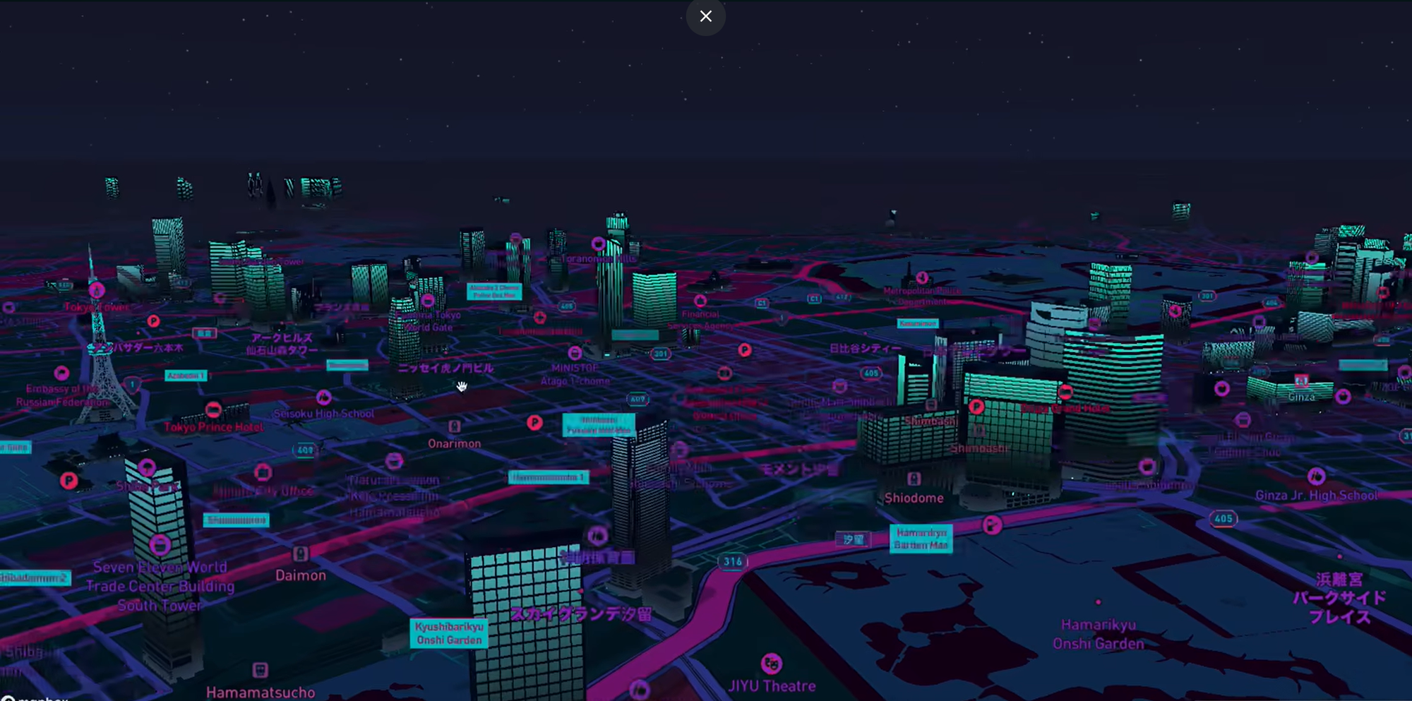 #30DayMapChallenge: Map from 2125