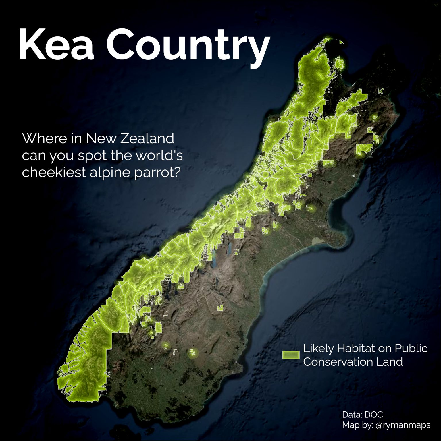 #30DayMapChallenge: 10 Minute Map