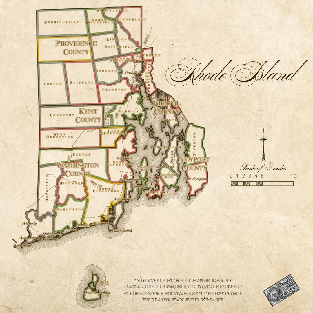 #30DayMapChallenge: OpenStreetMap