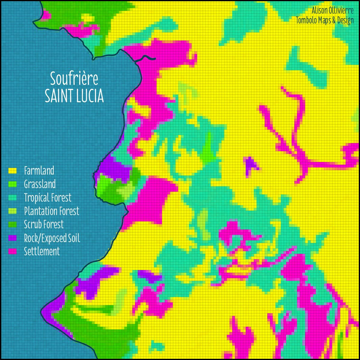 #30DayMapChallenge: Cell