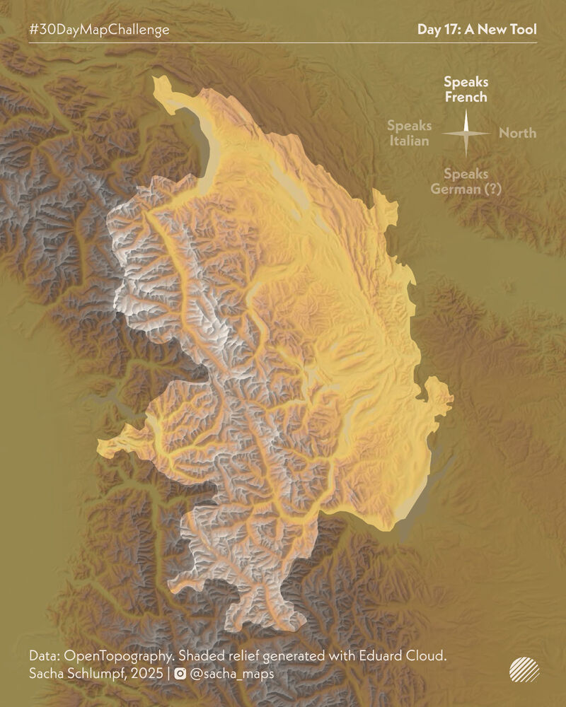 #30DayMapChallenge: A new tool