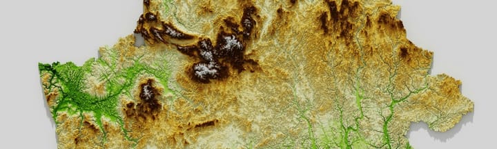 #30DayMapChallenge: Dimensions